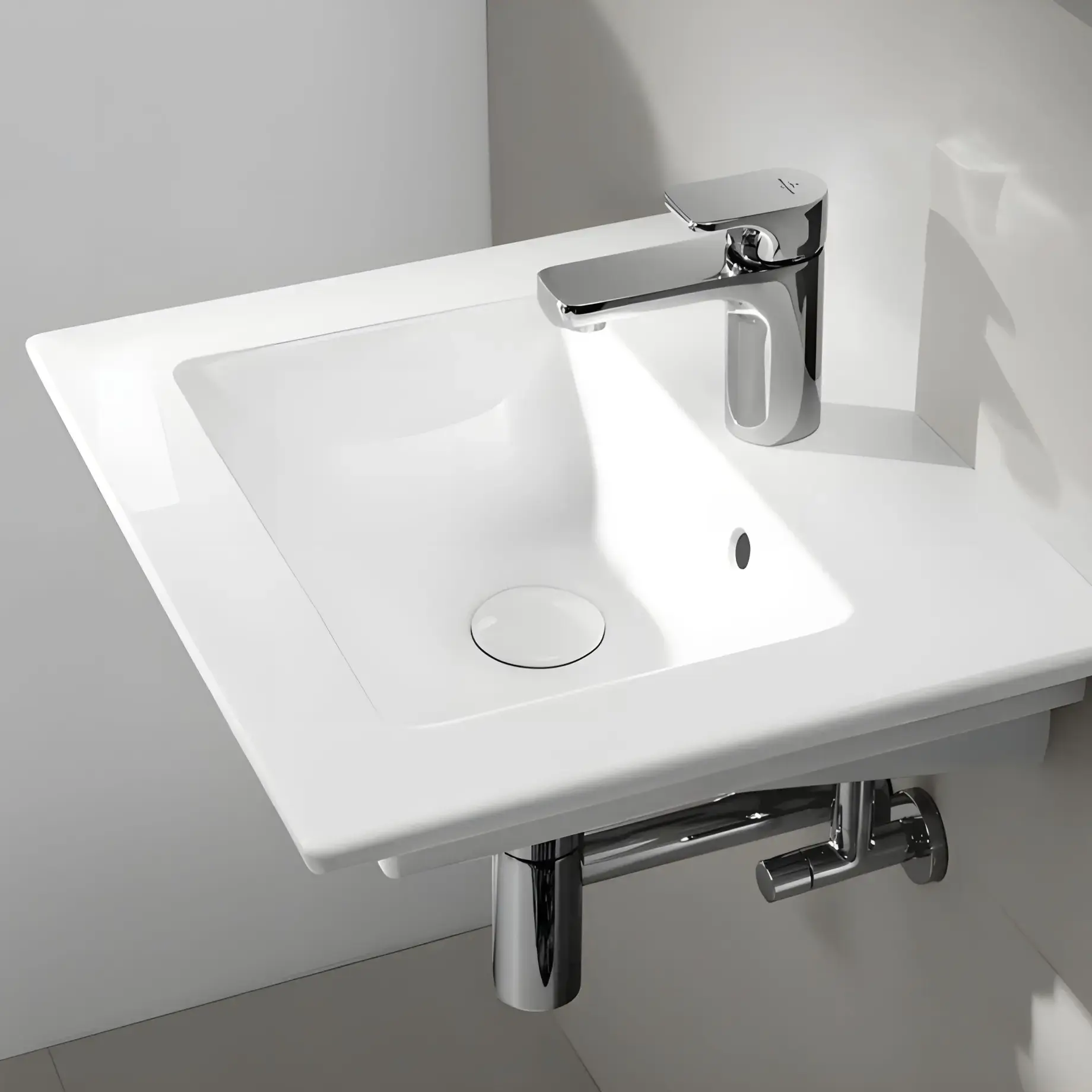 Умывальник Venticello Villeroy & Boch 41245001 — боковой ракурс