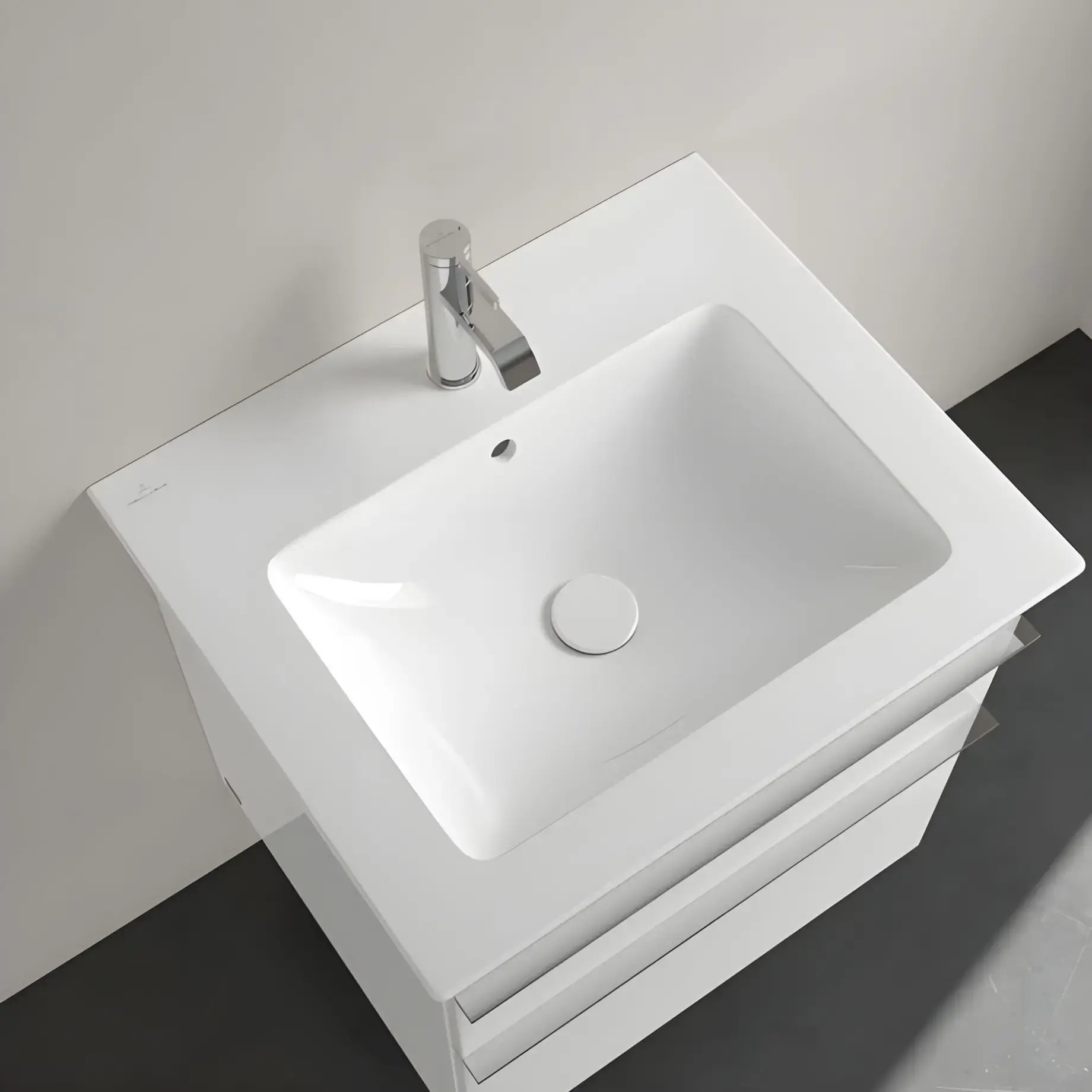 Умивальник Venticello Villeroy & Boch 41246001 — ракурс 3/4