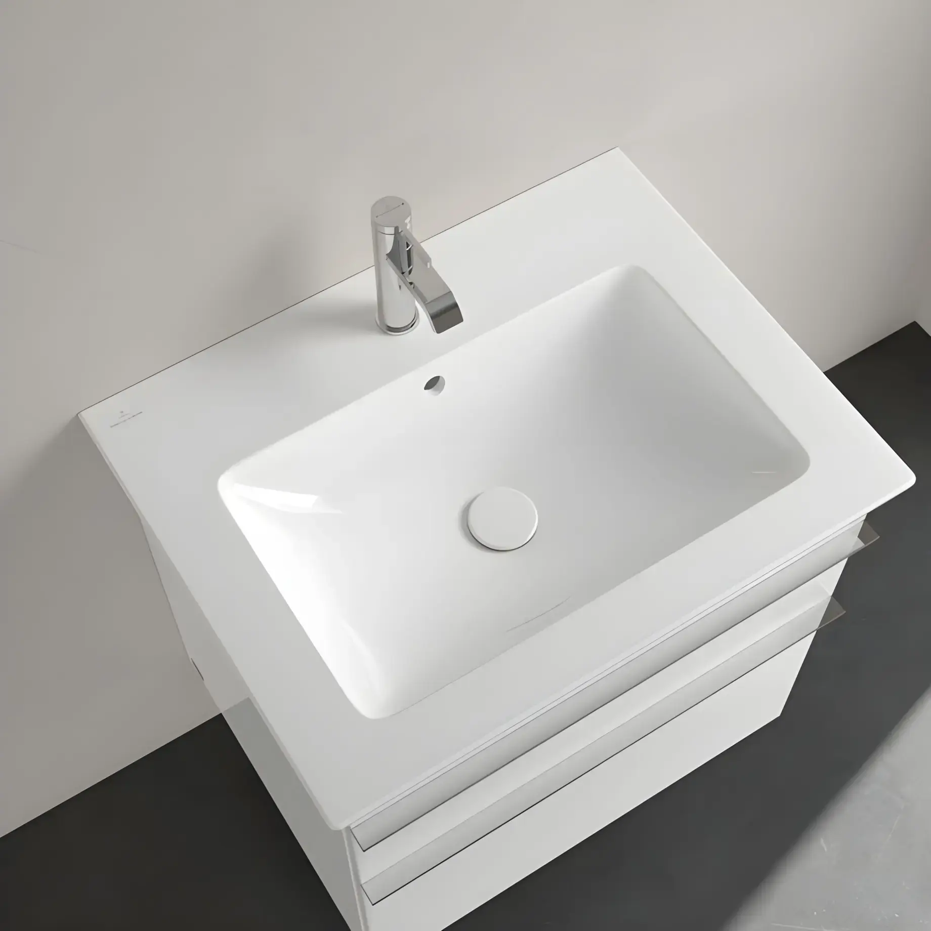 Умивальник Venticello Villeroy & Boch 41246501 — ракурс 3/4
