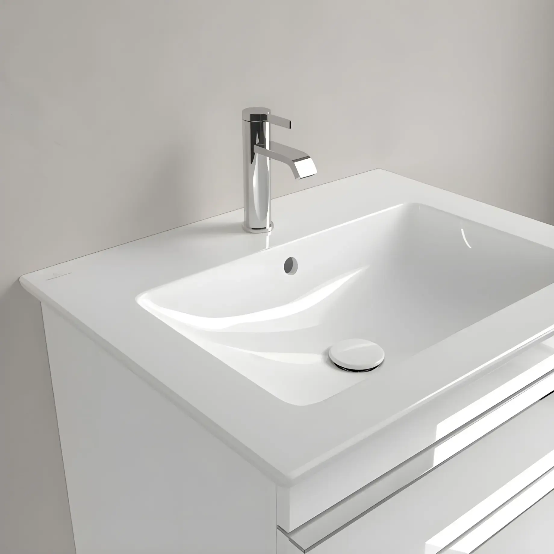 Умивальник Venticello Villeroy & Boch 41246501 — вид всередину