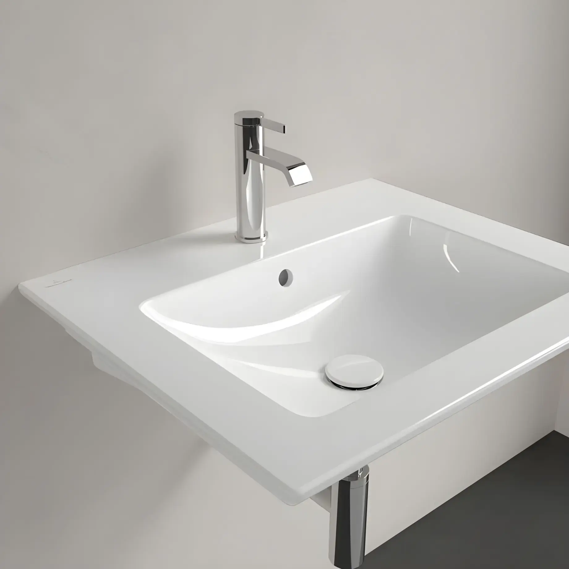 Умывальник Venticello Villeroy & Boch 4124G6R1 — вид внутрь