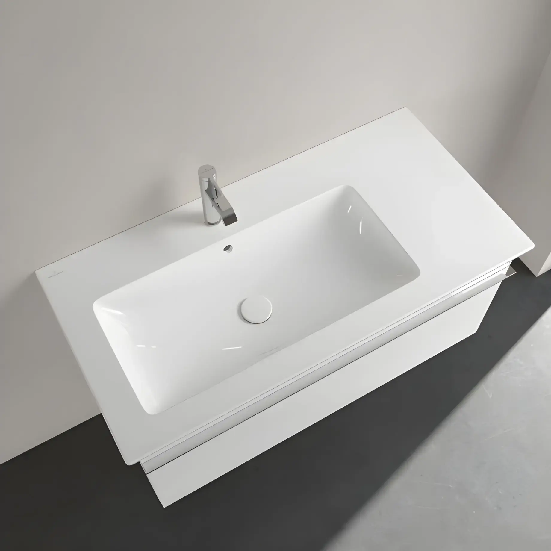Умивальник Venticello Villeroy & Boch 4134L101 — вид згори