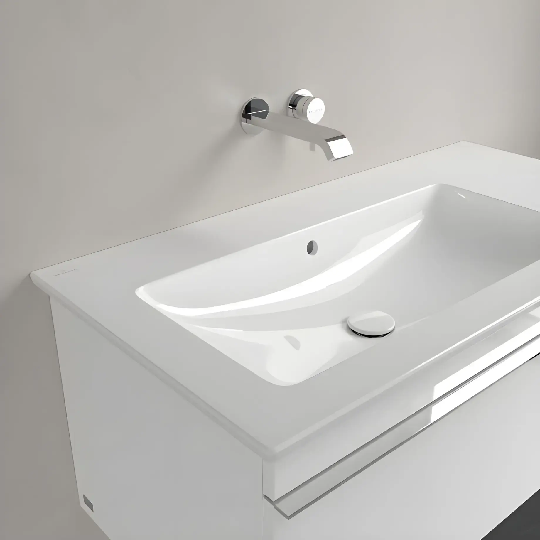 Умивальник Venticello Villeroy & Boch 4134L301 — вид згори
