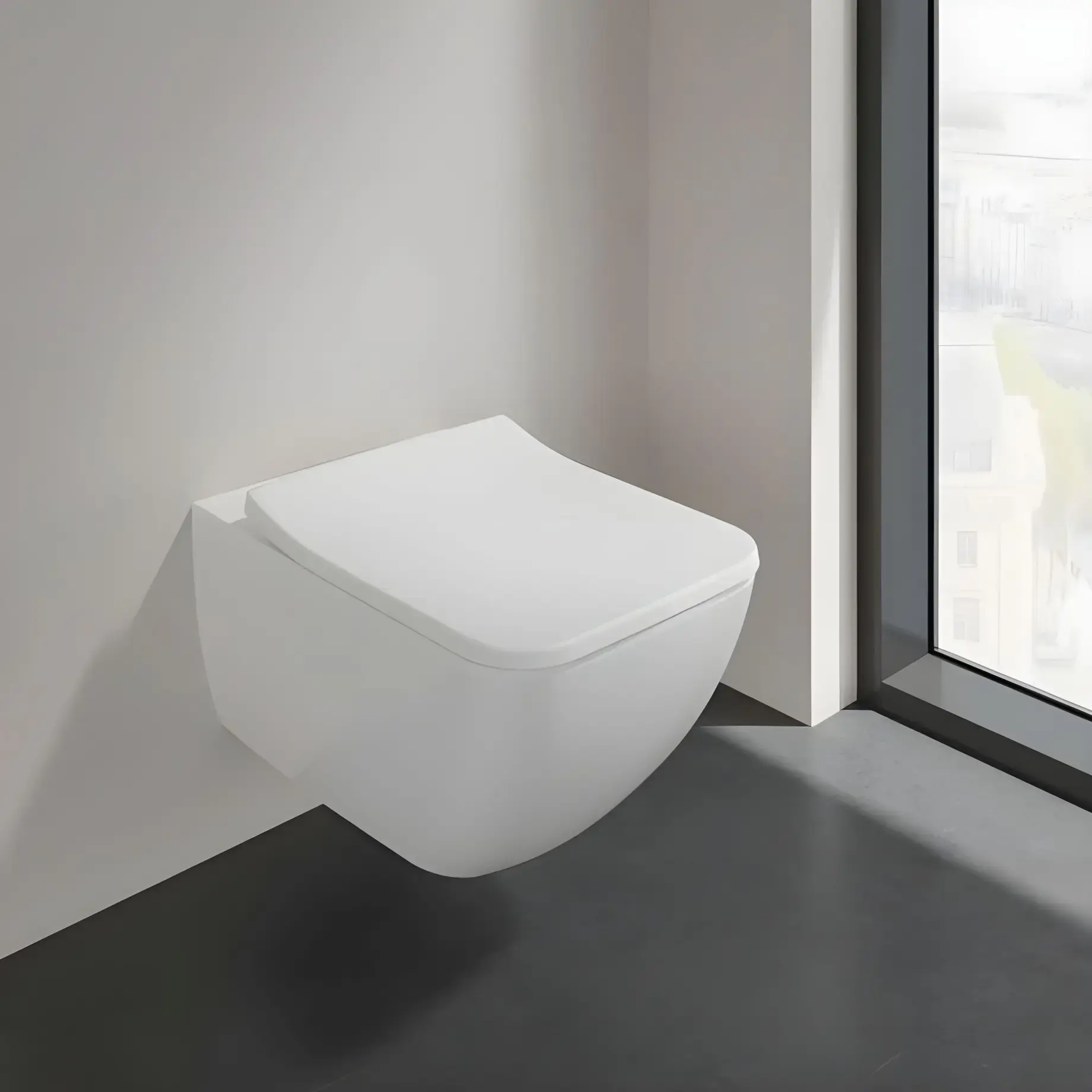 Унітаз Venticello Villeroy & Boch 4611RS01 White Alpin — вид згори