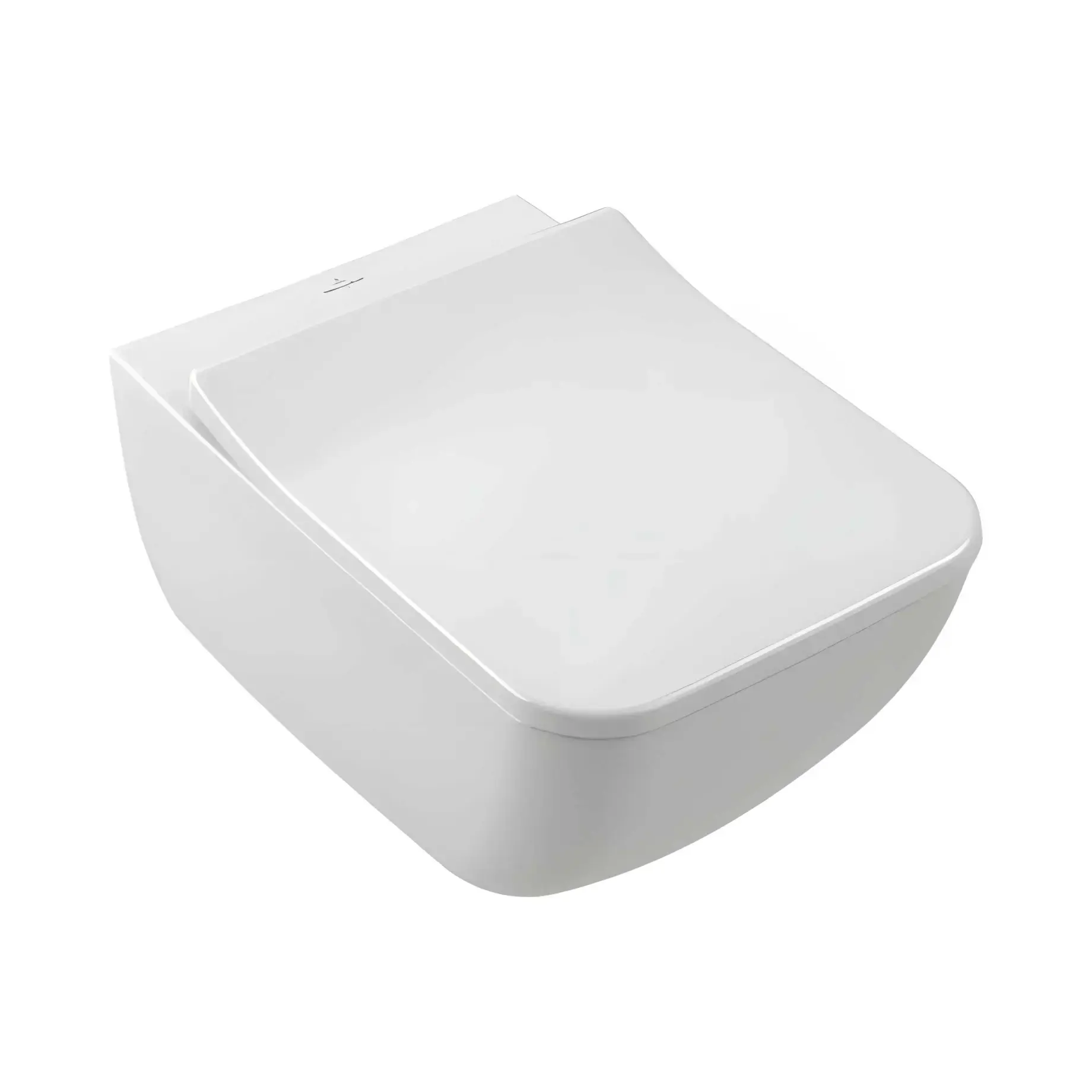 Унітаз Venticello Villeroy & Boch 4611RSR1 37 х 56 см — вид на білому тлі