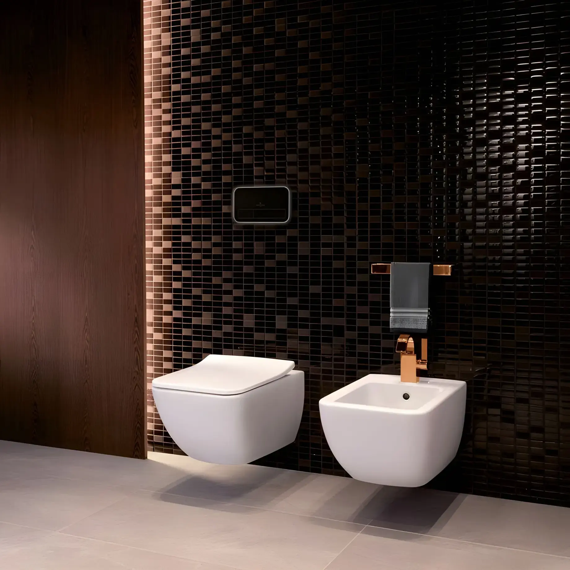 Унітаз Venticello Villeroy & Boch 4611RSR1 37 х 56 см — вид спереду