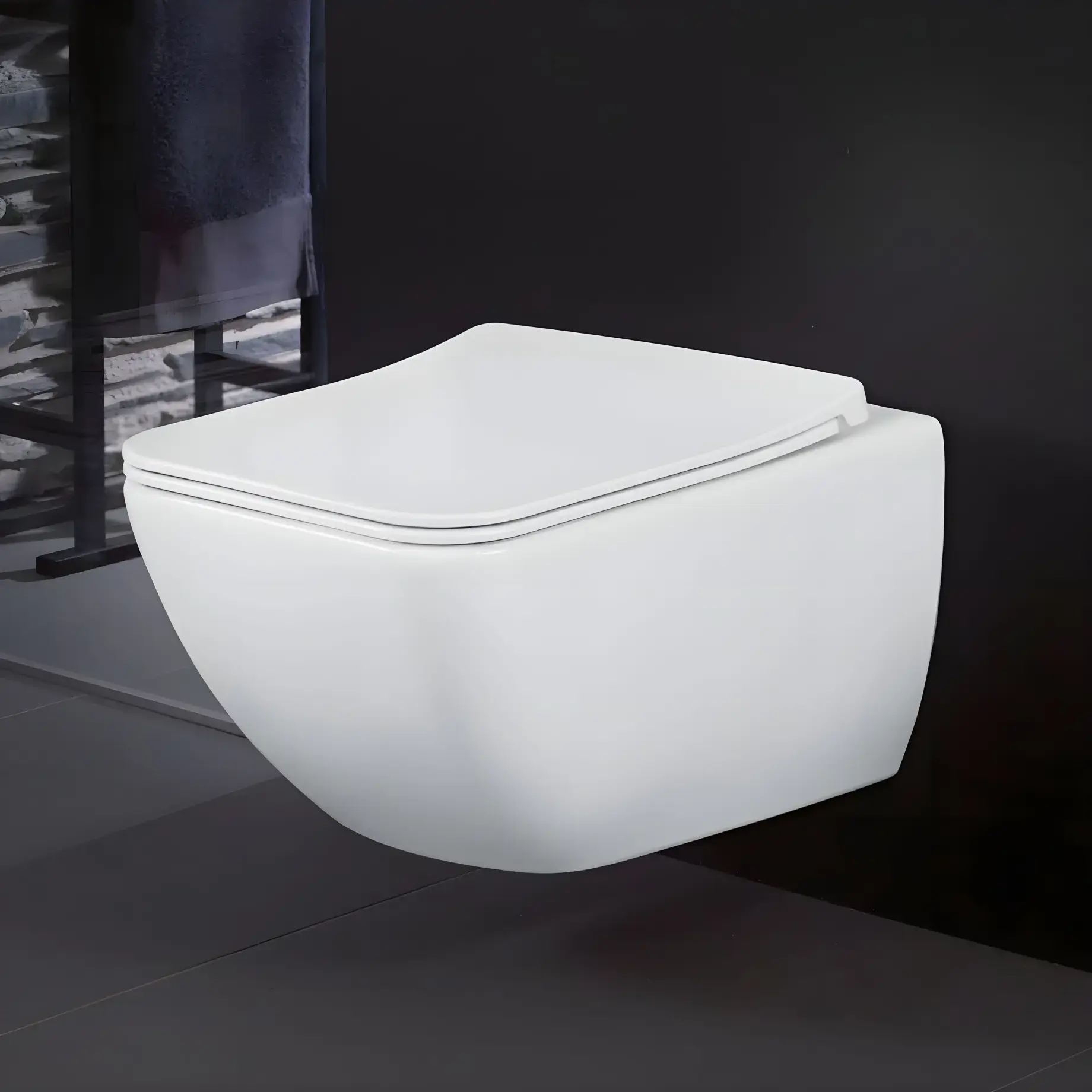 Унітаз Verity Line Villeroy & Boch 4615RL01 — вид спереду