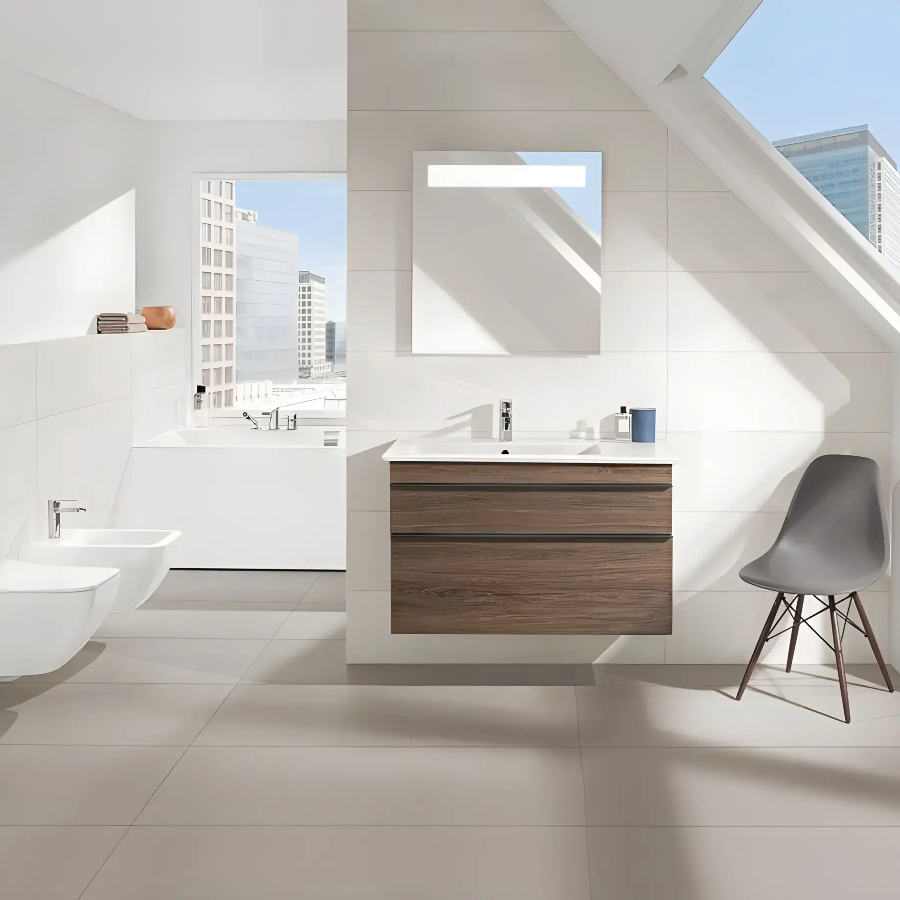 Унітаз Verity Line Villeroy & Boch 4615RL01 — бічний ракурс