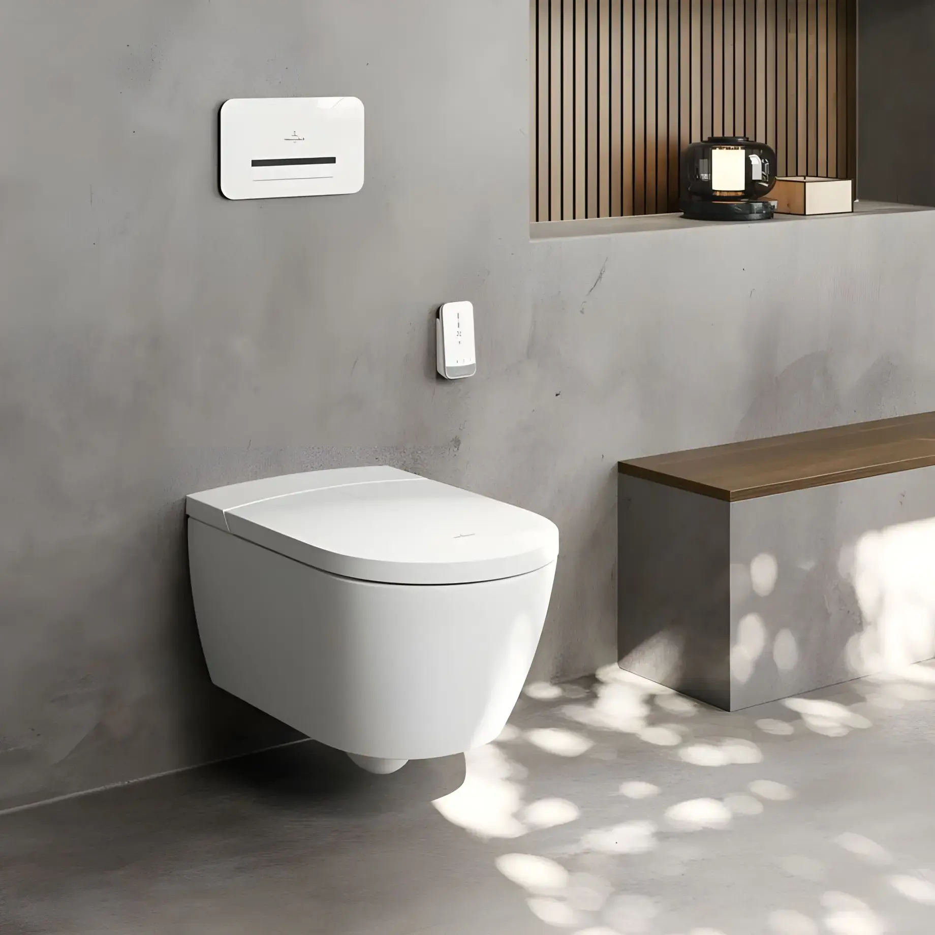 Унітаз ViClean-I 200 Villeroy & Boch V0E200R1 White Alpin CeramicPlus — бічний ракурс