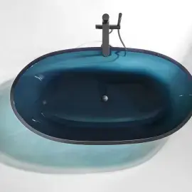 Ванна окремостояча REFLEX Antoniolupi REFLEX Ceruleo Ceruleo — вид всередину