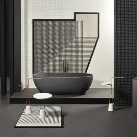 Ванна окремостояча Reflexmood Antoniolupi REFLEXMOOD — вид спереду