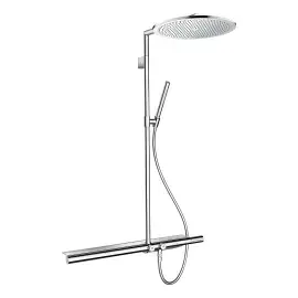 Душевая система с термостатом ShowerSolutions Axor 27984000 — вид на белом фоне