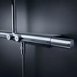 Душевая система с термостатом ShowerSolutions Axor 27984000 — боковой ракурс