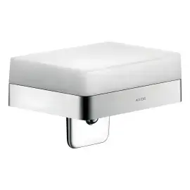 Дозатор для рідкого мила Universal Accessories Softsquare Axor 42819000 — вид на білому тлі