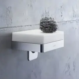 Дозатор для рідкого мила Universal Accessories Softsquare Axor 42819000 — вид спереду