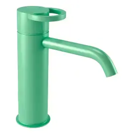 Змішувач для раковини B-Color Bugnatese 6719SCVP Pastel Turquoise — вид на білому тлі