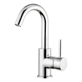 Змішувач для раковини Kobuk Bugnatese 2213SCR Chrome — вид на білому тлі