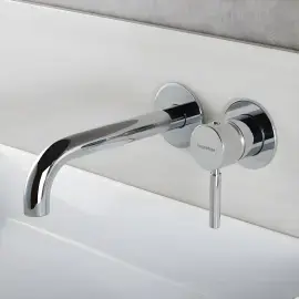 Змішувач для раковини Kobuk Bugnatese 2246CR Chrome — вид спереду