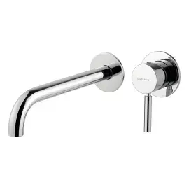 Змішувач для раковини Kobuk Bugnatese 2246SCCR Chrome — вид на білому тлі