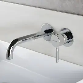 Змішувач для раковини Kobuk Bugnatese 2251SCCR Chrome — вид спереду