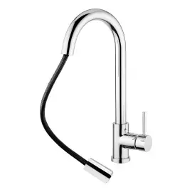Змішувач для кухні Kobuk Bugnatese 2270CR Chrome — бічний ракурс
