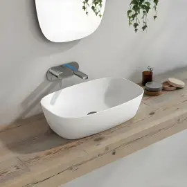 Умивальник Alvea Catalano 0622600021 Satin white — вид спереду