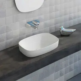Умивальник Alvea Catalano 0624500021 Satin white — вид спереду
