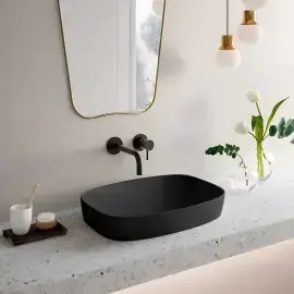 Умивальник Alvea Catalano 0624500022 Satin black — вид спереду