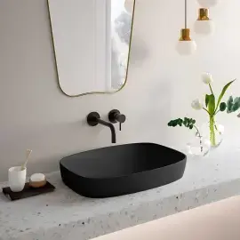 Умивальник Alvea Catalano 0624600022 Satin black — вид спереду