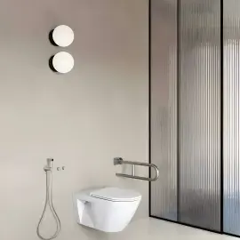 Унитаз подвесной Comfort Catalano 0911700001 + 0951500001 — вид спереди