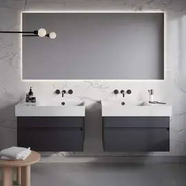 Умивальник Premium Catalano 0220830001 — бічний ракурс