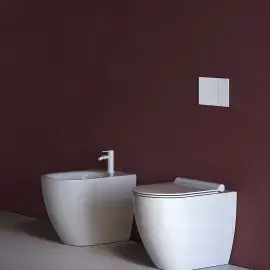 Биде напольное Sfera Catalano 0519551001 — ракурс 3/4