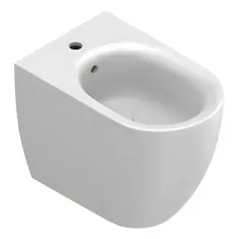 Біде підлогове Sfera Catalano 0519551021 Bianco Satinato — вид на білому тлі