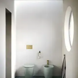 Біде підлогове Sfera Catalano 0519551028 Acqua — вид спереду