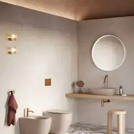 Біде підлогове Sfera Catalano 0519551031 Seta Satinato — вид спереду