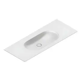 Умивальник Sfera Catalano 0521260021 Satin white — вид на білому тлі