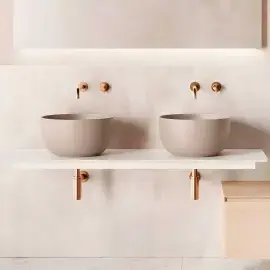 Умивальник Sfera Catalano 0523420029 Satin Sand — вид спереду