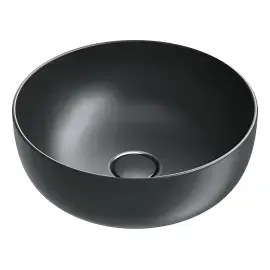 Умивальник Sfera Catalano 0523430022 Satin black — вид на білому тлі
