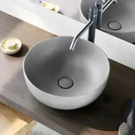 Умивальник Sfera Catalano 0523430023 Satin Cement — вид спереду