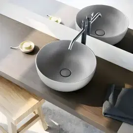 Умивальник Sfera Catalano 0523430023 Satin Cement — вид згори