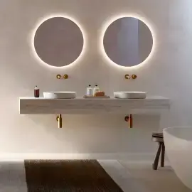 Умивальник Sfera Catalano 0524450030 Satin Linen — бічний ракурс