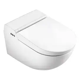 Унітаз-біде підвісний SilentClean S Catalano 01-1111590021 Satin white — вид на білому тлі