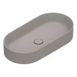 Умивальник Zero Catalano 0122700032 Satin Dove Grey — вид на білому тлі