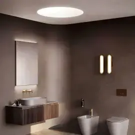 Умивальник Zero Catalano 0122700032 Satin Dove Grey — бічний ракурс