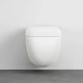 Унітаз підвісний Shui Comfort Cielo SHCOVSK + CPVSHCOTF Gloss White — вид згори