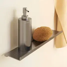 Дозатор для рідкого мила Architect Cosmic WJC205A0004003 Brushed Stainless Steel — бічний ракурс