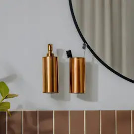 Дозатор для рідкого мила  Architect Cosmic WJC205A1003054 Brushed Copper — вид спереду