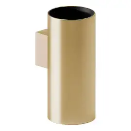 Склянка для зубних щіток Architect Cosmic WJC205A1053040 Gold Brushed — вид на білому тлі