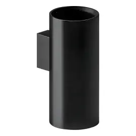 Склянка для зубних щіток Architect Cosmic WJC205A1053055 Brushed Black — вид на білому тлі