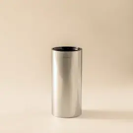 Склянка для зубних щіток Architect Cosmic WJC226A0051003 Brushed Stainless Steel — бічний ракурс